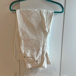 all white jeans